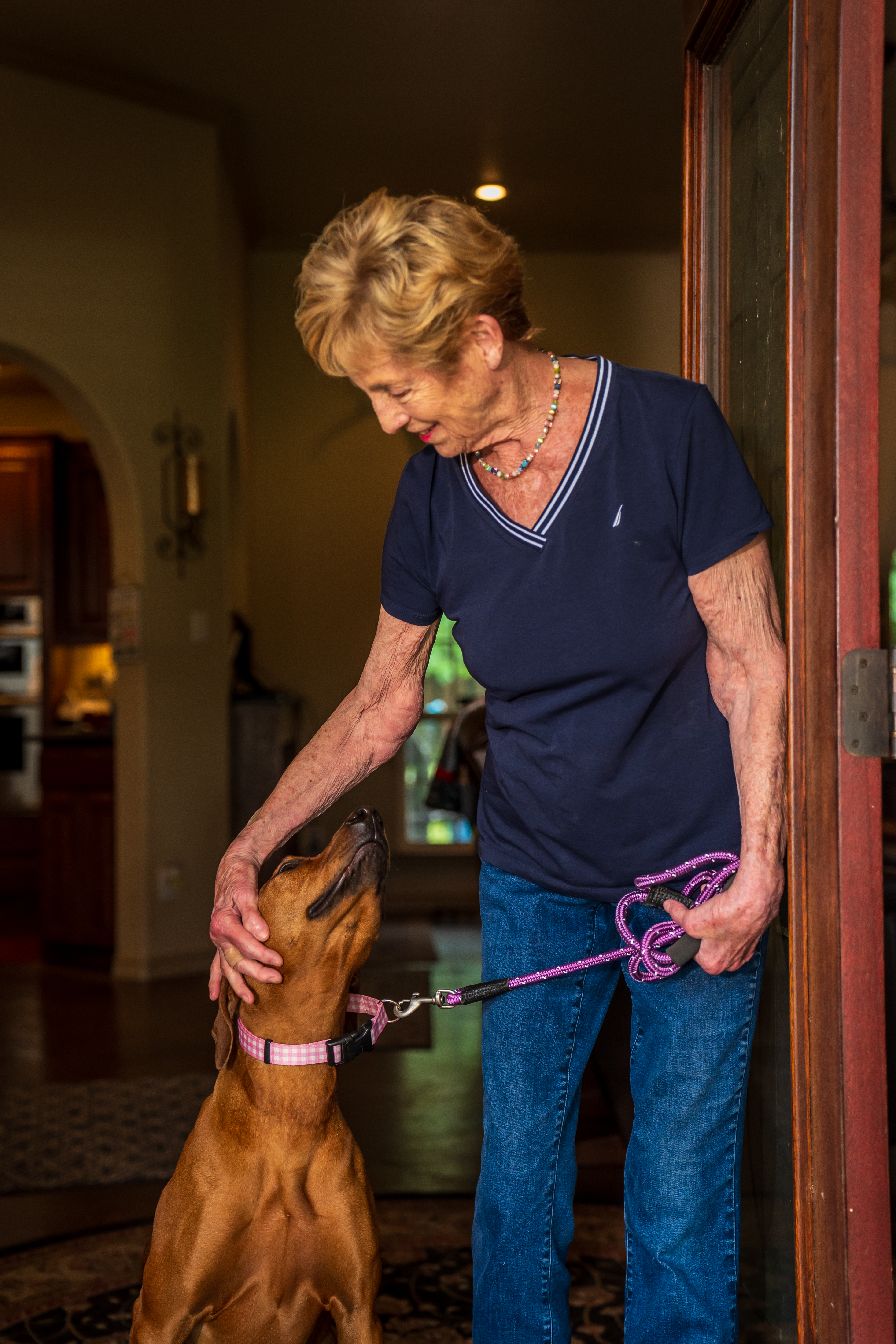 Anne with Dog